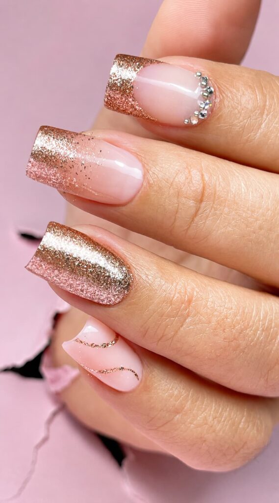 manicura con diseño